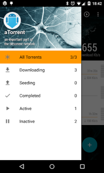 Télécharger aTorrent - Torrent Downloader Lecteurs et éditeurs de vidéos pour Android Capture d'écran 4