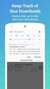 Télécharger WeTorrent - Torrent Downloader Lecteurs et éditeurs de vidéos pour Android Capture d'écran 5