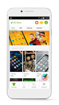 Télécharger GO Launcher-Thèmes Personnalisation pour Android Capture d'écran 6