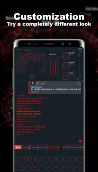 Télécharger Hacker System Launcher Personnalisation pour Android Capture d'écran 3