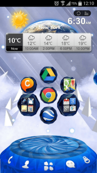 Télécharger Next Ice World 3D Personnalisation pour Android Capture d'écran 2