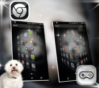 Télécharger Cute Puppy Launcher Theme Personnalisation pour Android Capture d'écran 4