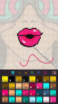 Télécharger Point de croix: Cross Stitch Jeux de réflexion pour Android Capture d'écran 2
