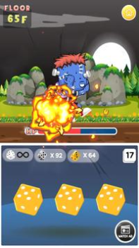 Télécharger Dice Dungeon Occasionnel pour Android Capture d'écran 7
