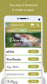 Télécharger Stylish Fonts Personnalisation pour Android Capture d'écran 6