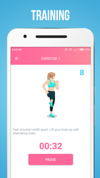 Télécharger Fitness pour les femmes Santé et forme physique pour Android Capture d'écran 5