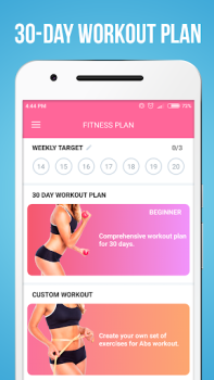 Télécharger Fitness pour les femmes Santé et forme physique pour Android Capture d'écran 6