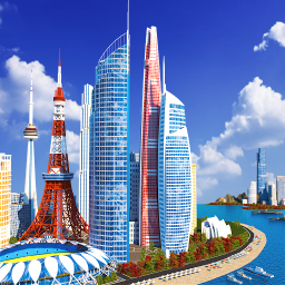 Logo Designer City: building game