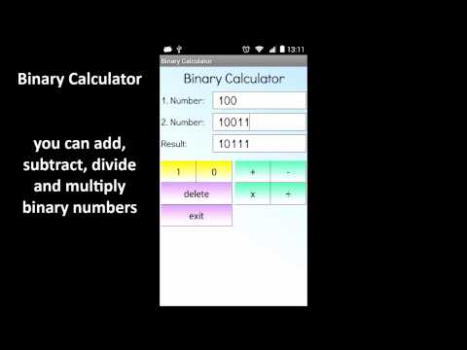 Télécharger Calculatrice Binaire Éducation pour Android Capture d'écran 3