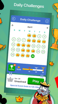 Télécharger Solitaire + Card Game by Zynga Jeux de cartes pour Android Capture d'écran 2