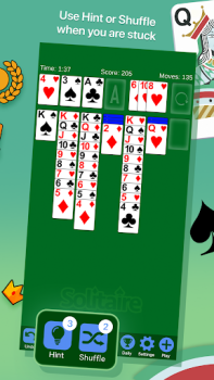 Télécharger Solitaire + Card Game by Zynga Jeux de cartes pour Android Capture d'écran 4