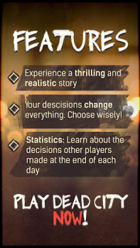 Télécharger DEAD CITY - Choose Your Story Jeux de rôle pour Android Capture d'écran 4