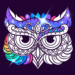 Logo Antistress Adult Coloring Book