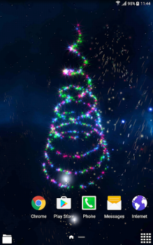 Télécharger 3D Christmas Tree Wallpaper Personnalisation pour Android Capture d'écran 6