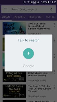 Télécharger Karaoke Lite: Sing & Record Divertissement pour Android Capture d'écran 2