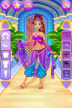Télécharger Princesse Arabe Jeux Habillage Occasionnel pour Android Capture d'écran 2