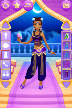 Télécharger Princesse Arabe Jeux Habillage Occasionnel pour Android Capture d'écran 3