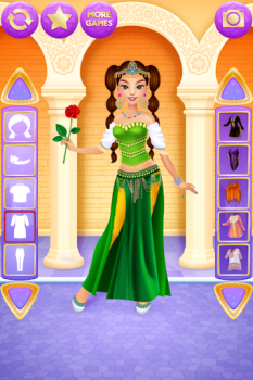 Télécharger Princesse Arabe Jeux Habillage Occasionnel pour Android Capture d'écran 4
