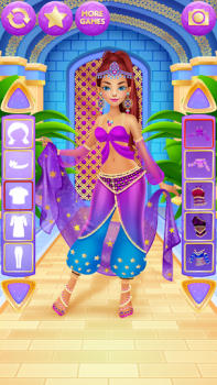 Télécharger Princesse Arabe Jeux Habillage Occasionnel pour Android Capture d'écran 5