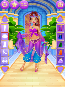 Télécharger Princesse Arabe Jeux Habillage Occasionnel pour Android Capture d'écran 7