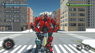 Télécharger Jeu de robot aérien volant Action pour Android Capture d'écran 4
