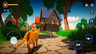 Télécharger Little Cat Kitty Big City 3D Jeux de rôle pour Android Capture d'écran 2