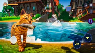 Télécharger Little Cat Kitty Big City 3D Jeux de rôle pour Android Capture d'écran 5