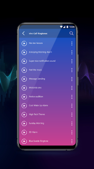 Télécharger vivo téléphones sonneries Personnalisation pour Android Capture d'écran 4