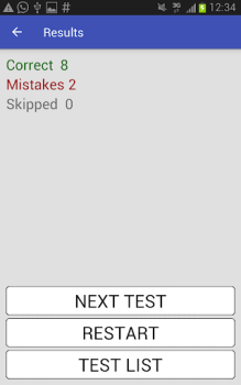Télécharger 5555 English Grammar Tests Éducation pour Android Capture d'écran 5