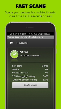 Télécharger Webroot Outils pour Android Capture d'écran 2