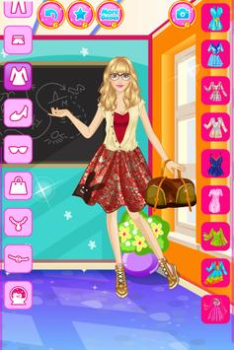Télécharger Lycée Habillage Jeux de Filles Occasionnel pour Android Capture d'écran 4