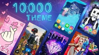 Télécharger Dark Wednesday Theme Launcher Personnalisation pour Android