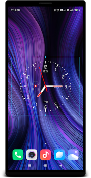 Télécharger Horloge Fond d'écran Live Outils pour Android Capture d'écran 3