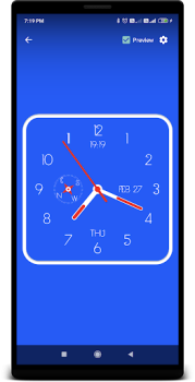 Télécharger Horloge Fond d'écran Live Outils pour Android Capture d'écran 4