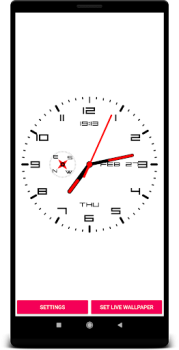 Télécharger Horloge Fond d'écran Live Outils pour Android Capture d'écran 7