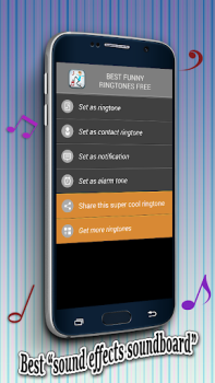 Télécharger Best Funny Ringtones Free Musique et audio pour Android Capture d'écran 2