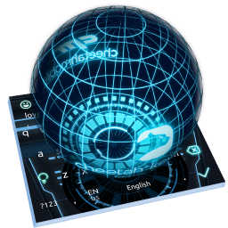 Logo 3D Next Tech Keyboard