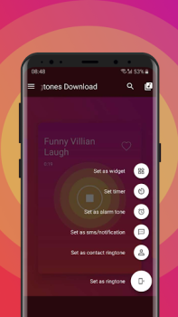 Télécharger Sonnerie Drôle Téléphone Musique et audio pour Android Capture d'écran 5