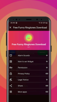 Télécharger Sonnerie Drôle Téléphone Musique et audio pour Android Capture d'écran 6