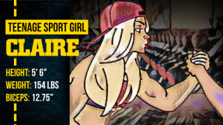 Télécharger Armwrestling With Muscle Girls Jeux de sport pour Android Capture d'écran 2