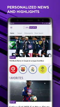 Télécharger beIN SPORTS Sport pour Android Capture d'écran 2