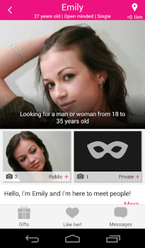 Télécharger DateMe: Rencontres flirt chat Rencontres pour Android Capture d'écran 2