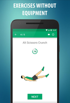 Télécharger Abdos: 21 Jours Challenge Santé et forme physique pour Android Capture d'écran 2