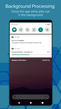 Télécharger 7zip - Fichier Zip Outils pour Android Capture d'écran 6