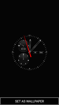 Télécharger Cool Clock Live Wallpaper Personnalisation pour Android Capture d'écran 2
