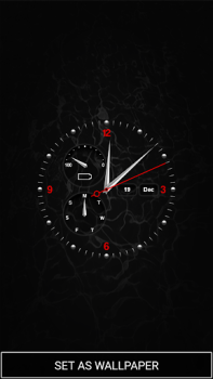 Télécharger Cool Clock Live Wallpaper Personnalisation pour Android Capture d'écran 3
