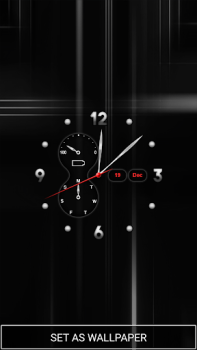 Télécharger Cool Clock Live Wallpaper Personnalisation pour Android Capture d'écran 5