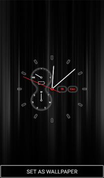 Télécharger Cool Clock Live Wallpaper Personnalisation pour Android Capture d'écran 7