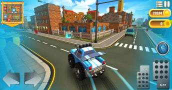 Télécharger Cartoon Hot Racer 3D Course pour Android