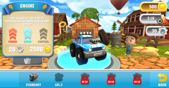 Télécharger Cartoon Hot Racer 3D Course pour Android Capture d'écran 2